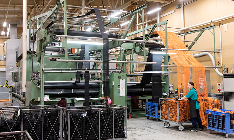 漁網が出来るまで